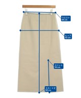 AK+1 by EFFE BEAMS（エーケーワンバイエッフェビームス）ロング・マキシ丈スカート ベージュ サイズ:36(S位) レディース/2200724284054