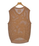 AK+1 by EFFE BEAMS（エーケーワンバイエッフェビームス）ベスト 茶 サイズ:F レディース/2200716603016
