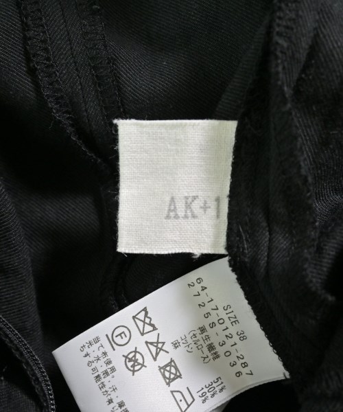 AK+1 by EFFE BEAMS（エーケーワンバイエッフェビームス）オールインワン/サロペット 黒 サイズ:38(M位) レディース/2200721817071