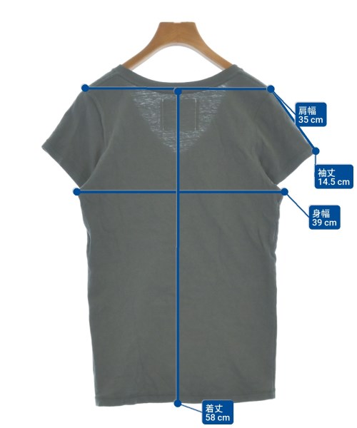 AK+1 by EFFE BEAMS（エーケーワンバイエッフェビームス）Tシャツ・カットソー グレー サイズ:38(M位) レディース/2200690235166