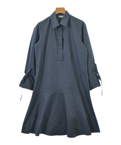 ALANI THE GREY(アラーニ　ザ　グレイ)シャツワンピース 紺 サイズ:S/2200684326771