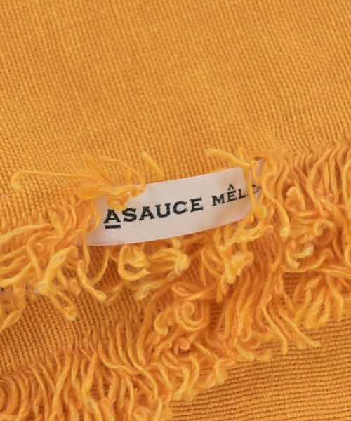ASAUCE MELER（アソースメレ）ストール 黄 サイズ:- レディース/2200622875033