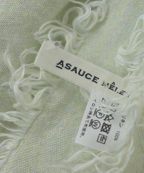 ASAUCE MELER（アソースメレ）マフラー 緑 サイズ:- レディース/2200638776058