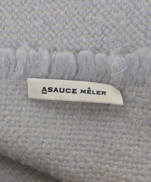 ASAUCE MELER（アソースメレ）ストール 青 サイズ:- レディース/2200627677083