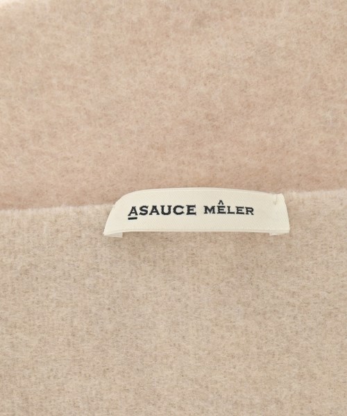 ASAUCE MELER（アソースメレ）マフラー ベージュ サイズ:- レディース/2200624585022