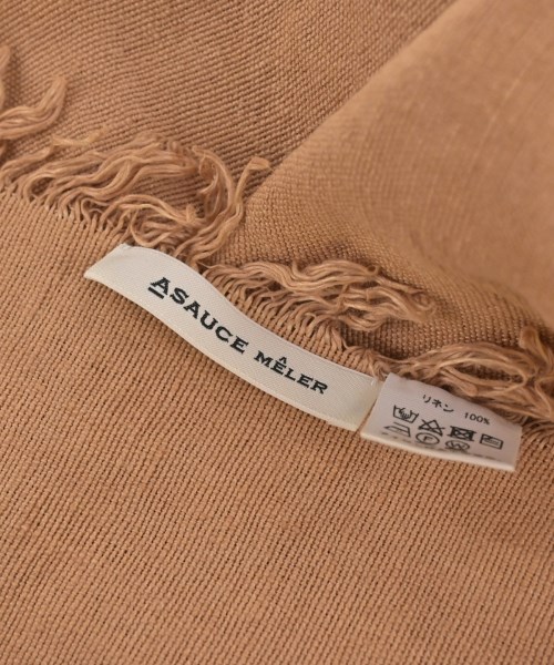 ASAUCE MELER（アソースメレ）ストール ベージュ サイズ:- レディース/2200617421061