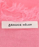 ASAUCE MELER（アソースメレ）ストール ピンク サイズ:- レディース/2200606154109