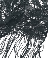 ASAUCE MELER（アソースメレ）ストール 黒 サイズ:- レディース/2200616550182