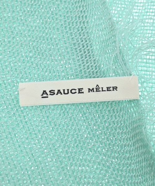 ASAUCE MELER（アソースメレ）マフラー 緑 サイズ:- レディース/2200607423129