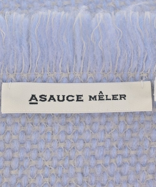 ASAUCE MELER（アソースメレ）マフラー 青 サイズ:- レディース/2200711213142