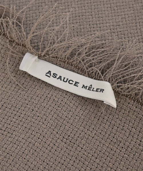 ASAUCE MELER（アソースメレ）ストール 茶 サイズ:- レディース/2200713793215