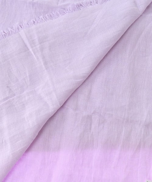 ASAUCE MELER（アソースメレ）ストール 紫 サイズ:- レディース/2200653378046