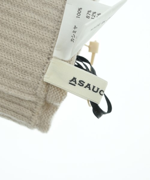 ASAUCE MELER（アソースメレ）小物類（その他） ベージュ サイズ:F レディース/2200703951502