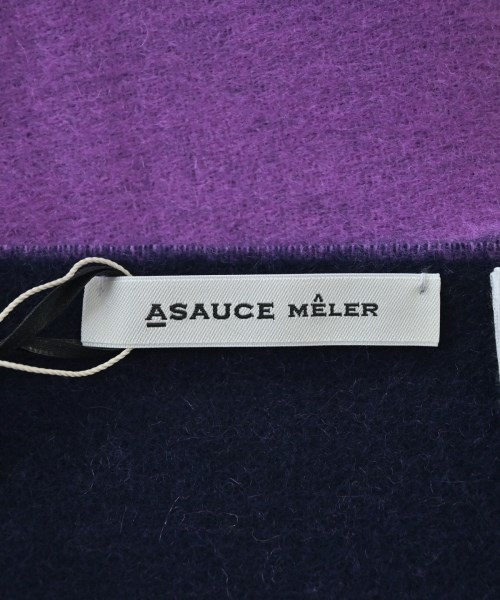 ASAUCE MELER（アソースメレ）ストール 紫 サイズ:- レディース/2200703951533