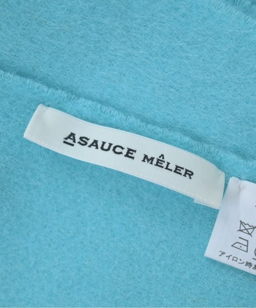 ASAUCE MELER（アソースメレ）ストール 青 サイズ:- レディース/2200663363124