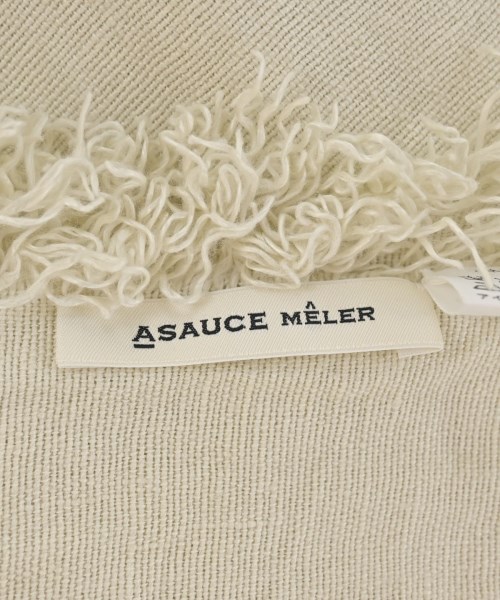 ASAUCE MELER（アソースメレ）マフラー 白 サイズ:- レディース/2200668514071
