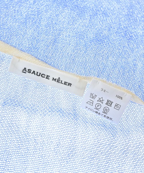 ASAUCE MELER（アソースメレ）ストール 青 サイズ:- レディース/2200721970097