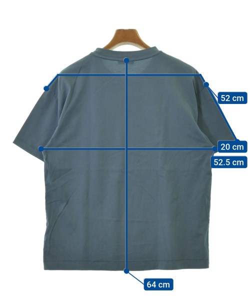 ATON（エイトン）Tシャツ・カットソー 青 サイズ:2(M位) メンズ/2200510248062