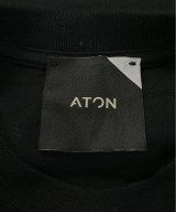 ATON（エイトン）Tシャツ・カットソー 黒 サイズ:2(M位) メンズ/2200488560098