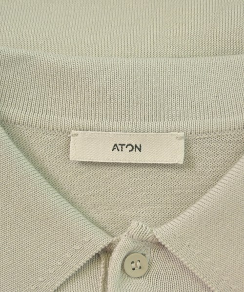 ATON（エイトン）ニット・セーター グレー サイズ:02(M位) メンズ/2200556802082