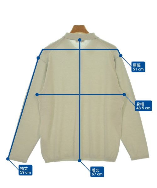 ATON（エイトン）ニット・セーター グレー サイズ:02(M位) メンズ/2200556802082