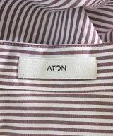ATON（エイトン）カジュアルシャツ 茶 サイズ:02(M位) メンズ/2200556802099