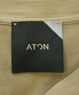 ATON（エイトン）Tシャツ・カットソー ベージュ サイズ:4(XL位) メンズ/2200559442049