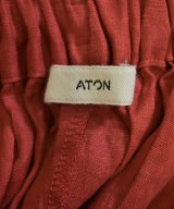 ATON（エイトン）ロング・マキシ丈スカート 赤 サイズ:01(S位) レディース/2200619751043
