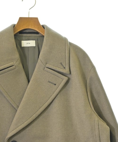 ATON（エイトン）チェスターコート ベージュ サイズ:1(S位) レディース/2200634704017