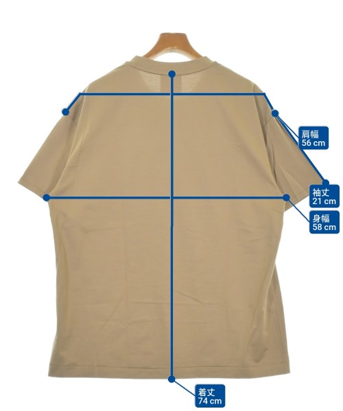 ATON（エイトン）Tシャツ・カットソー ベージュ サイズ:4(XL位) メンズ/2200620787291