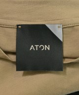 ATON（エイトン）Tシャツ・カットソー ベージュ サイズ:4(XL位) メンズ/2200620787291