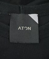 ATON（エイトン）Tシャツ・カットソー 黒 サイズ:02(M位) レディース/2200622301020