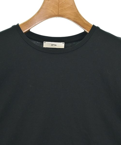 ATON（エイトン）Tシャツ・カットソー 黒 サイズ:01(S位) レディース/2200635418104