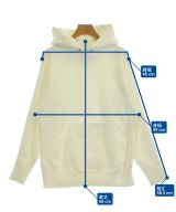 ATON（エイトン）パーカー 白 サイズ:02(M位) レディース/2200621834048