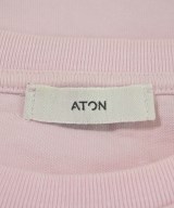 ATON（エイトン）Tシャツ・カットソー ピンク サイズ:2(M位) レディース/2200622041315