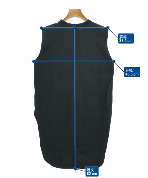 ATON（エイトン）ノースリーブ 黒 サイズ:2(M位) レディース/2200610879111