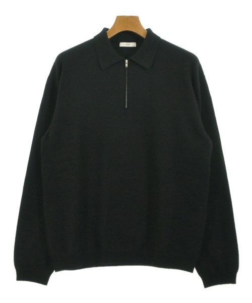 ATON（エイトン）ニット・セーター 黒 サイズ:2(M位) メンズ/2200635703071