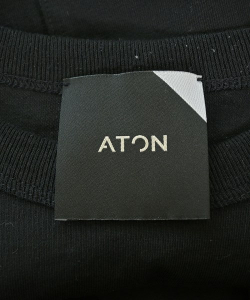 ATON（エイトン）ノースリーブ 黒 サイズ:2(M位) レディース/2200636522053