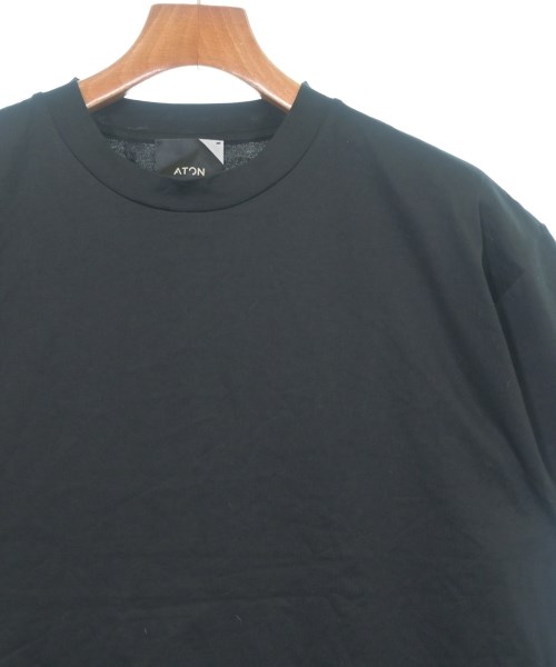 ATON（エイトン）Tシャツ・カットソー 黒 サイズ:02(M位) メンズ/2200636723054