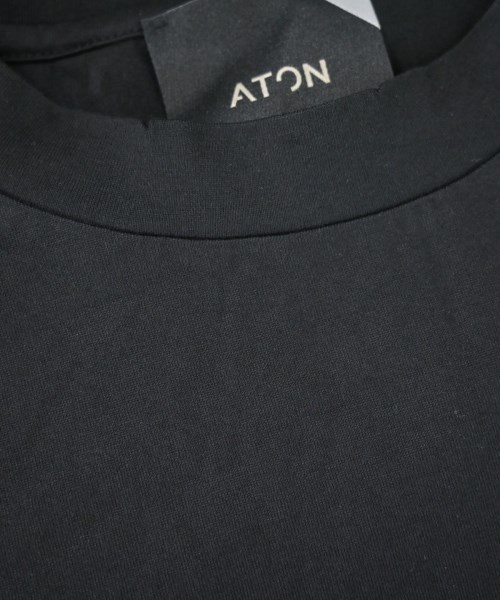 ATON（エイトン）Tシャツ・カットソー 黒 サイズ:02(M位) メンズ/2200636723054