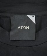 ATON（エイトン）Tシャツ・カットソー 黒 サイズ:02(M位) メンズ/2200636723054