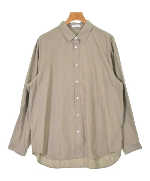 ATON（エイトン）カジュアルシャツ ベージュ サイズ:4(XL位) メンズ/2200636723061
