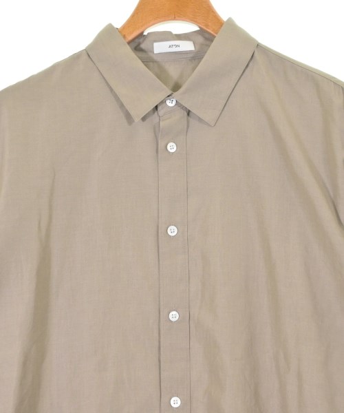 ATON（エイトン）カジュアルシャツ ベージュ サイズ:4(XL位) メンズ/2200636723061