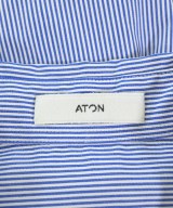 ATON（エイトン）カジュアルシャツ 青 サイズ:02(M位) メンズ/2200636723078