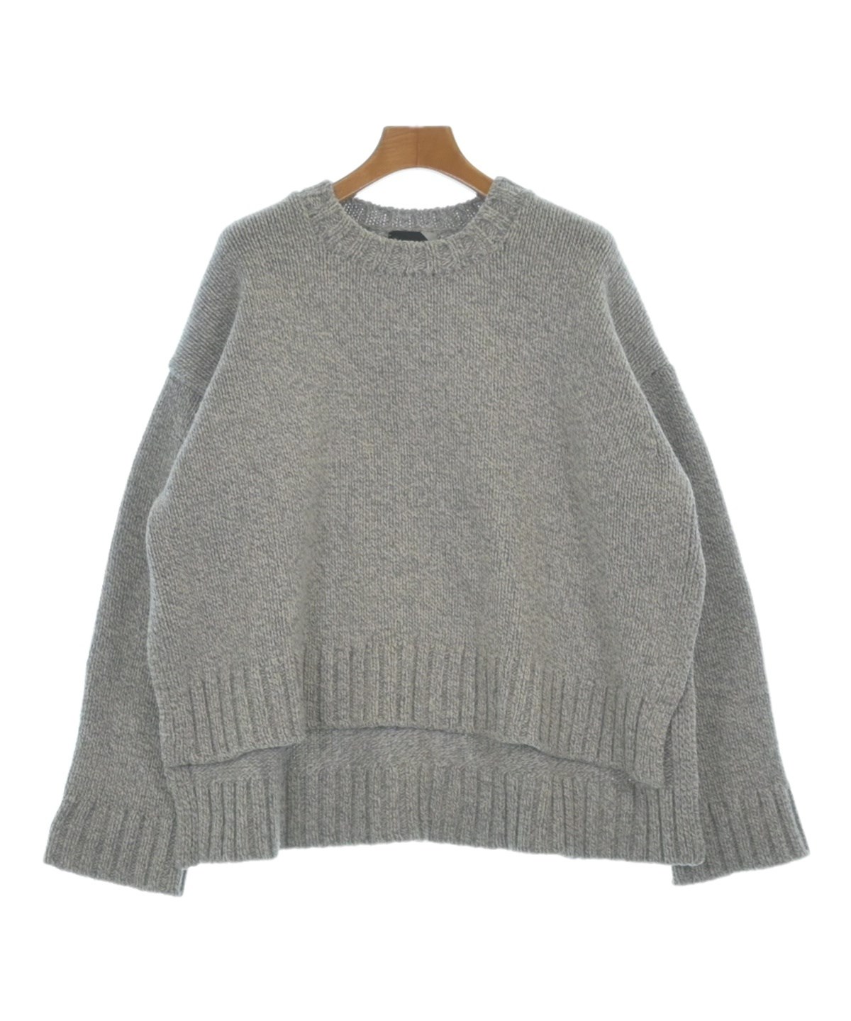ATON（エイトン）ニット・セーター グレー サイズ:2(M位) レディース