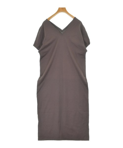ATON（エイトン）ワンピース 茶 サイズ:02(M位) レディース/2200631848066