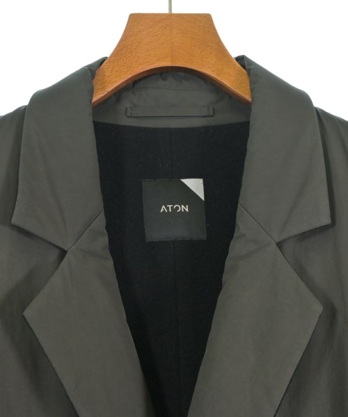ATON（エイトン）コート グレー サイズ:F レディース/2200637564021
