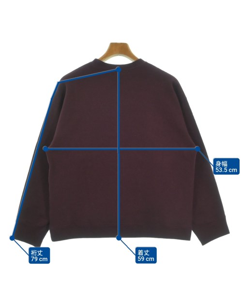 ATON（エイトン）スウェット 紫 サイズ:2(M位) レディース/2200637594011