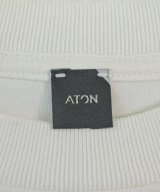 ATON（エイトン）Tシャツ・カットソー 白 サイズ:00(XXS位) レディース/2200621410167