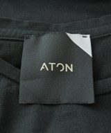 ATON（エイトン）ワンピース 黒 サイズ:02(S位) レディース/2200621784213